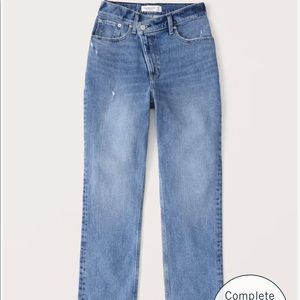 Abercrombie curve love 90s high rise jeans 32 long